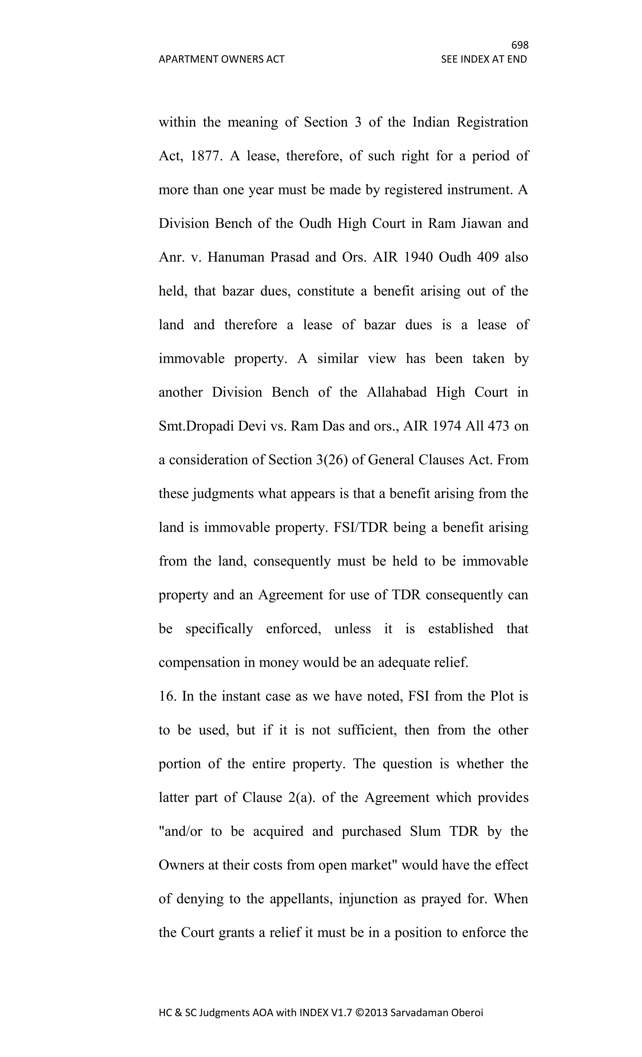 Hc & sc judgments aoa with index v1.7