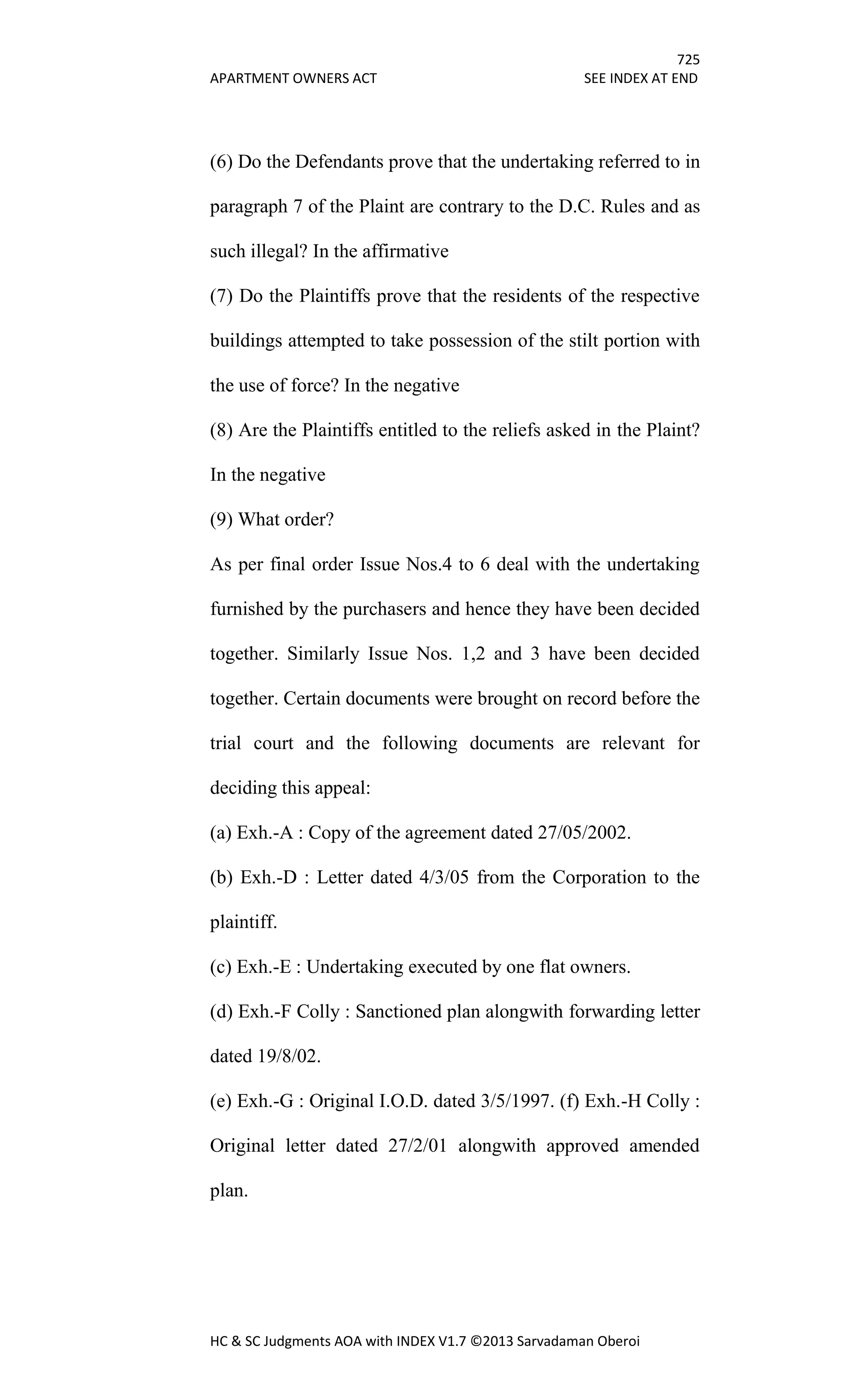 Hc & sc judgments aoa with index v1.7