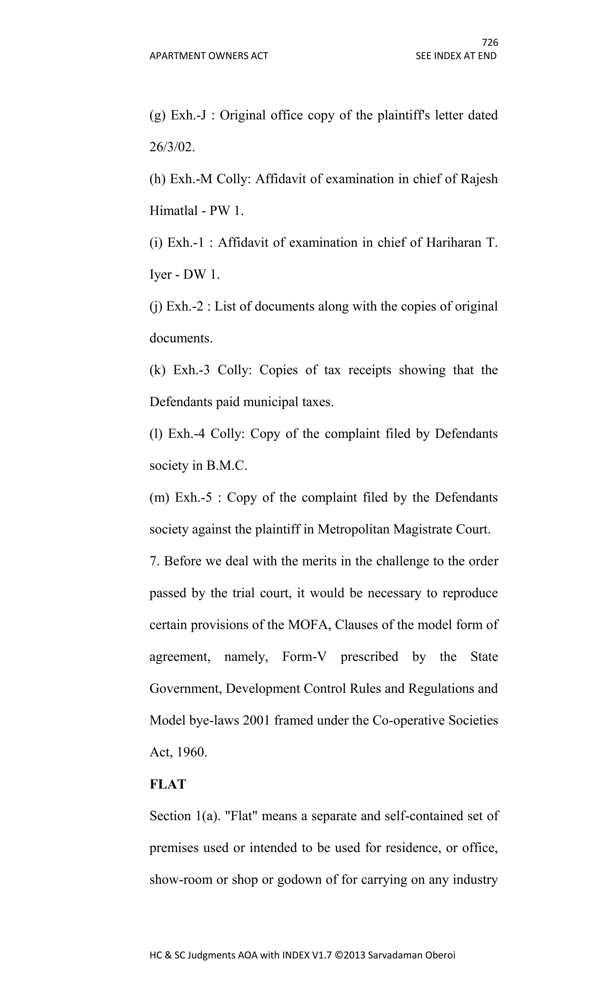 Hc & sc judgments aoa with index v1.7