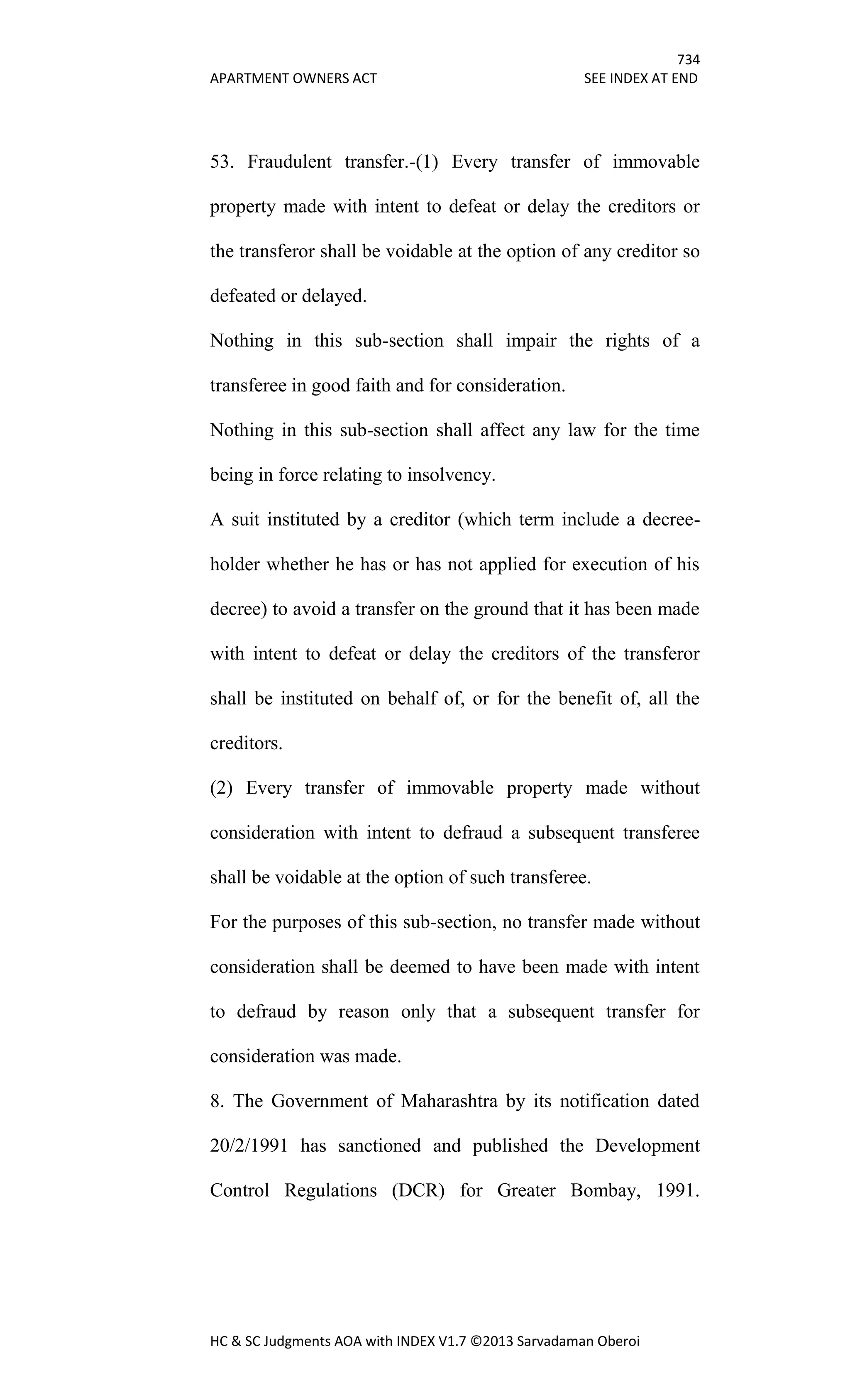 Hc & sc judgments aoa with index v1.7