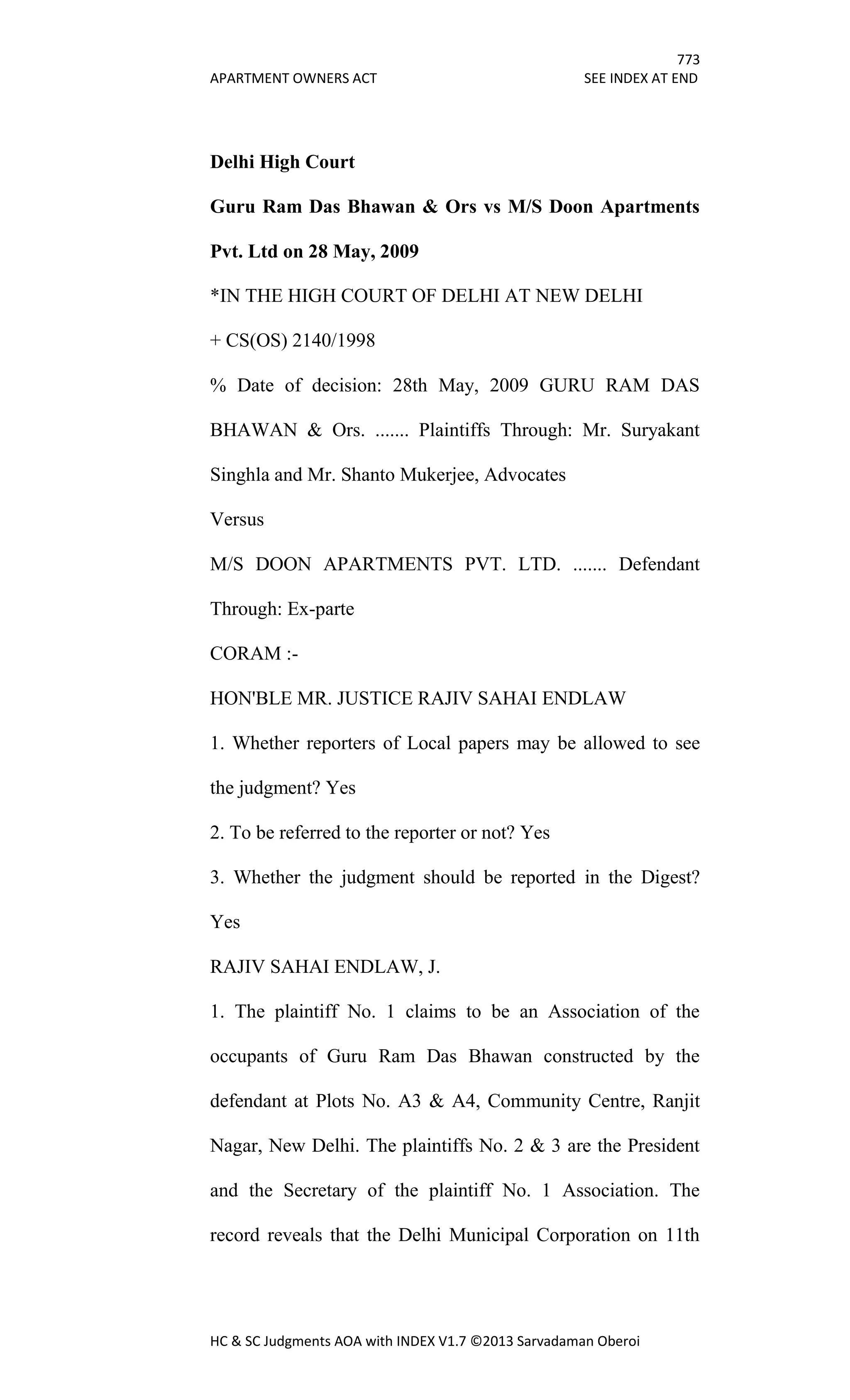 Hc & sc judgments aoa with index v1.7