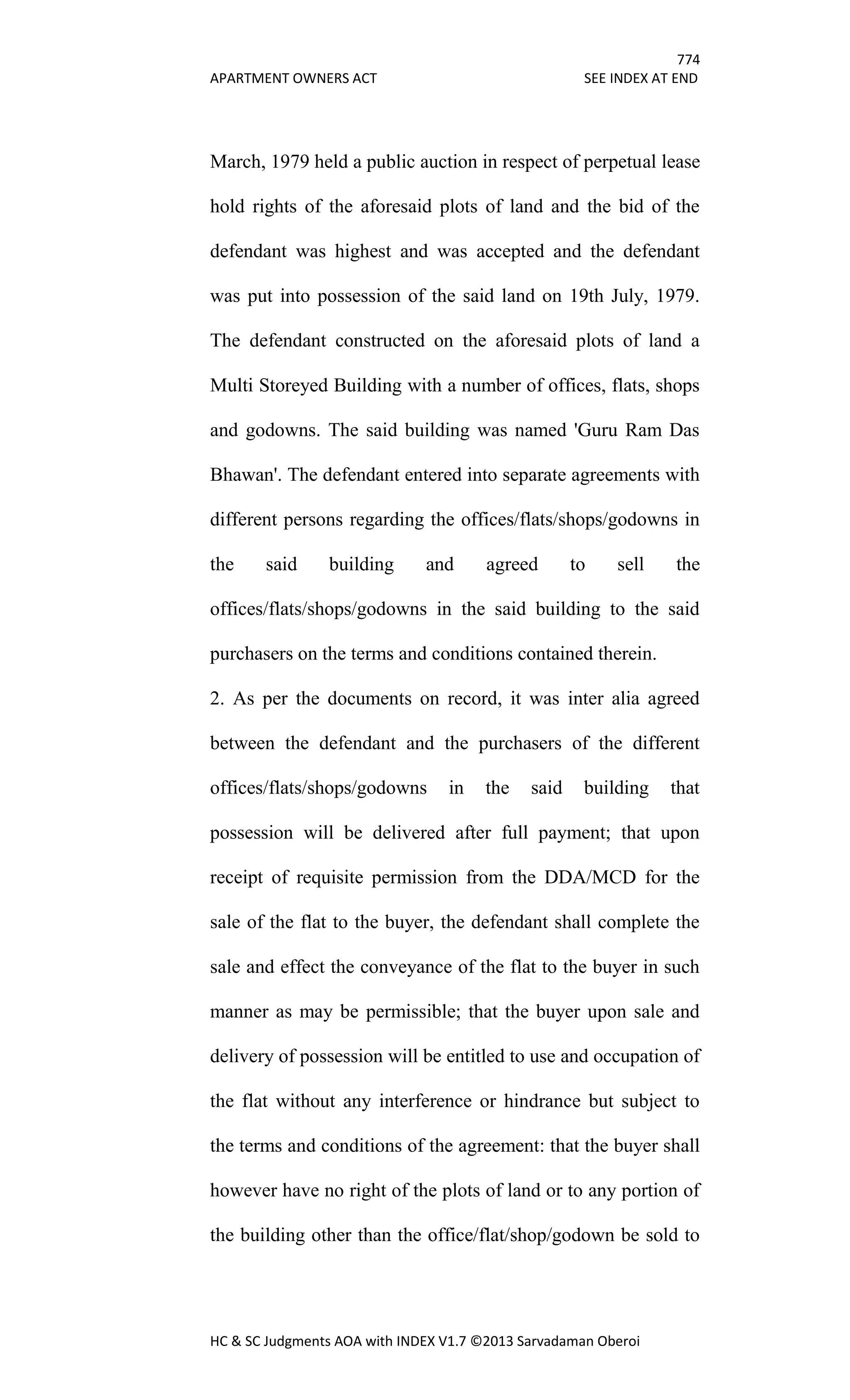Hc & sc judgments aoa with index v1.7