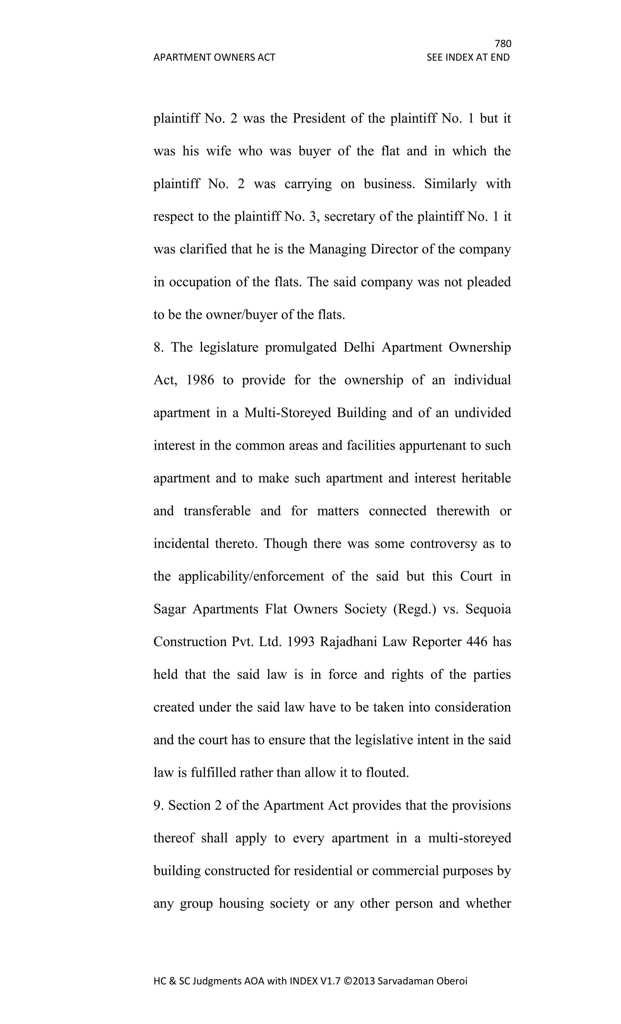 Hc & sc judgments aoa with index v1.7
