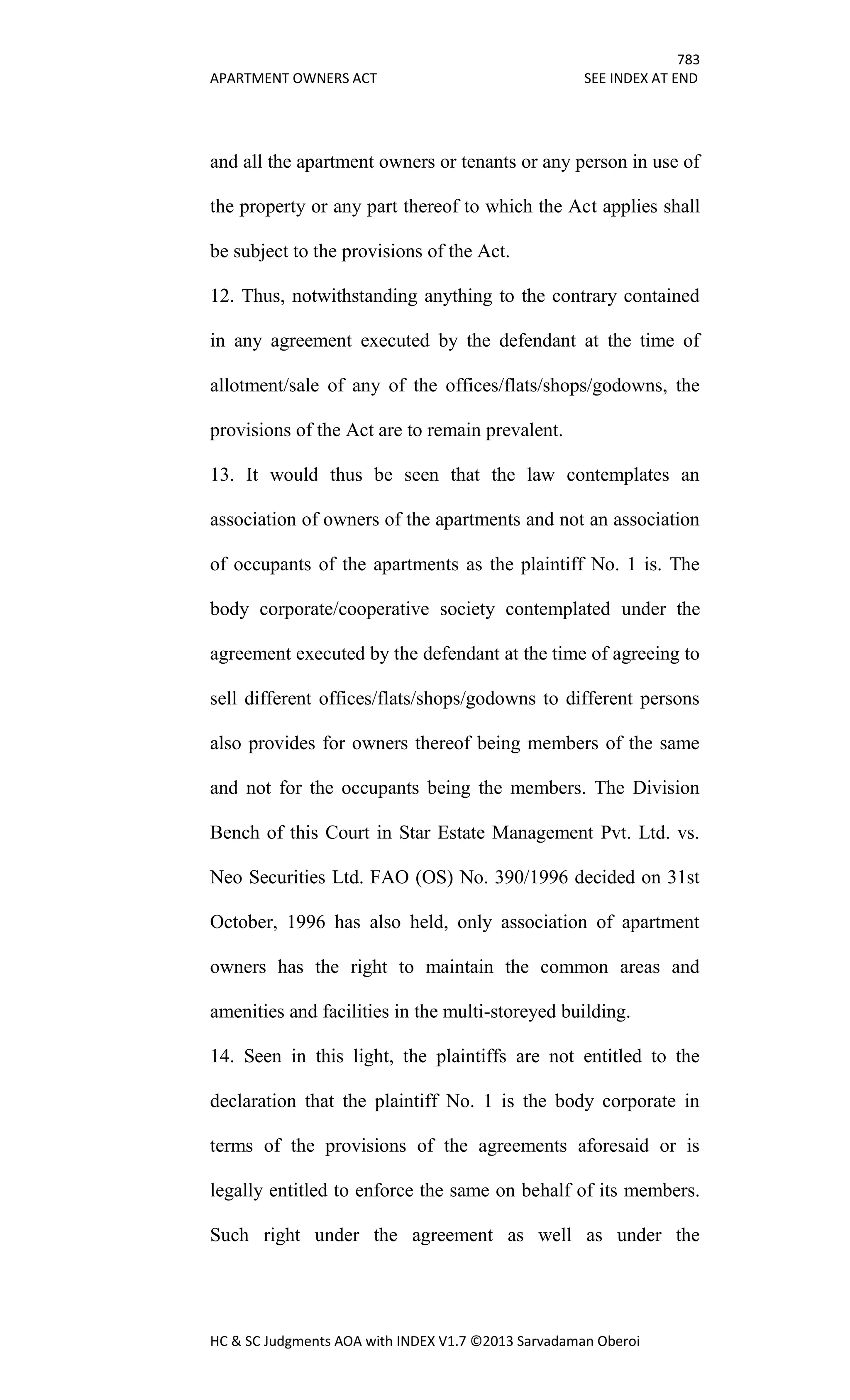 Hc & sc judgments aoa with index v1.7