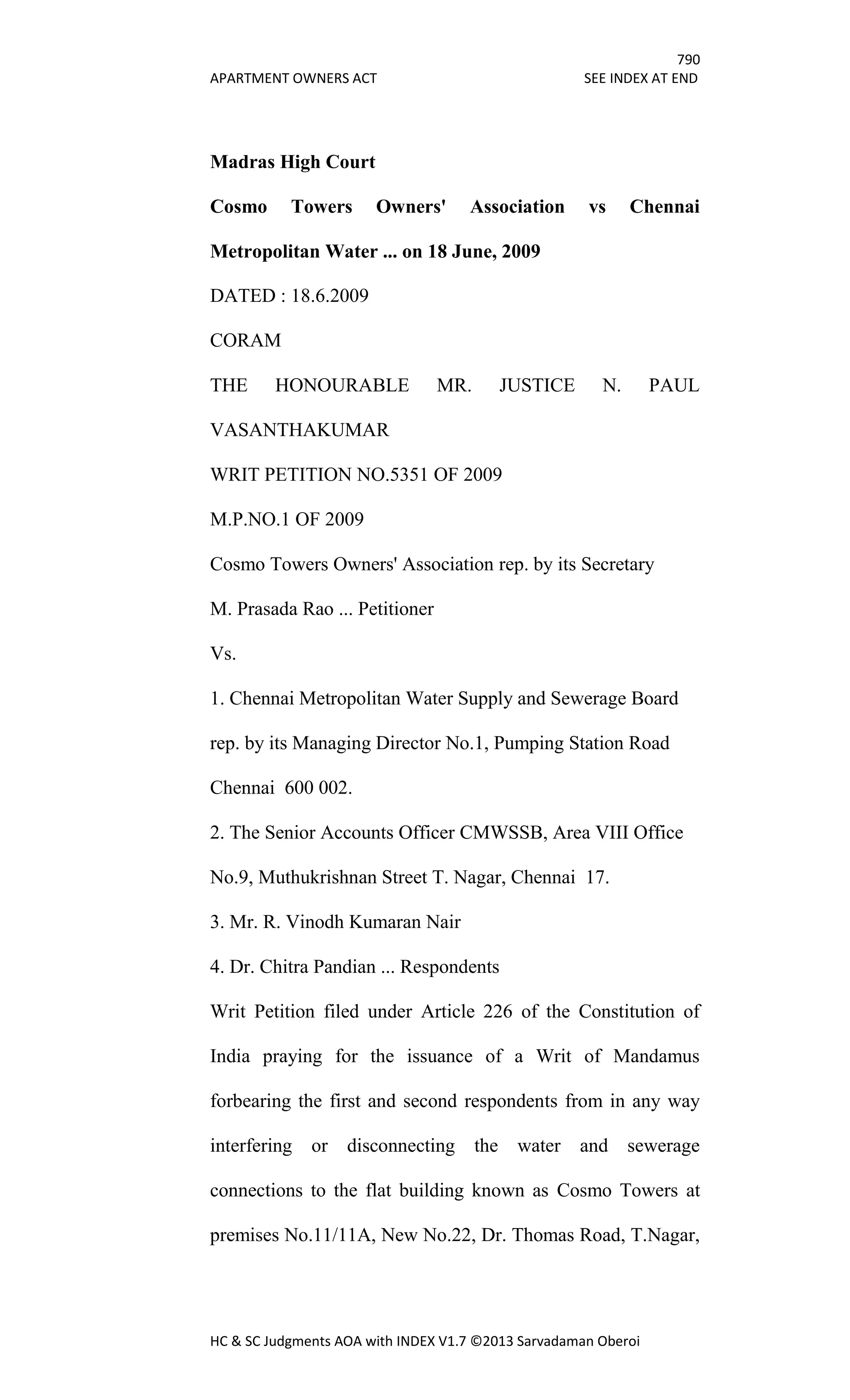 Hc & sc judgments aoa with index v1.7