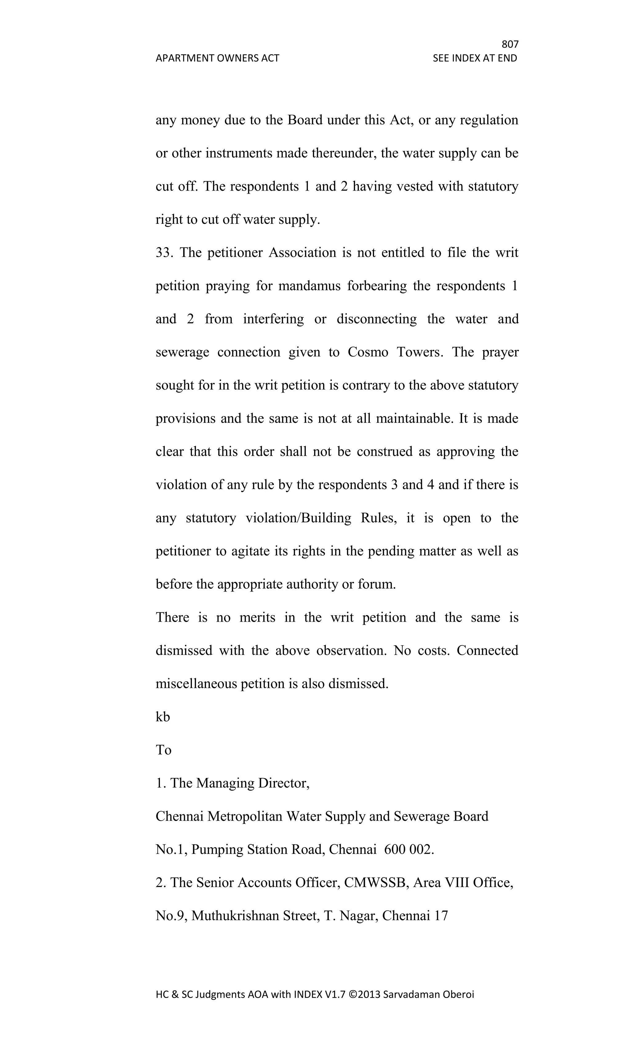 Hc & sc judgments aoa with index v1.7