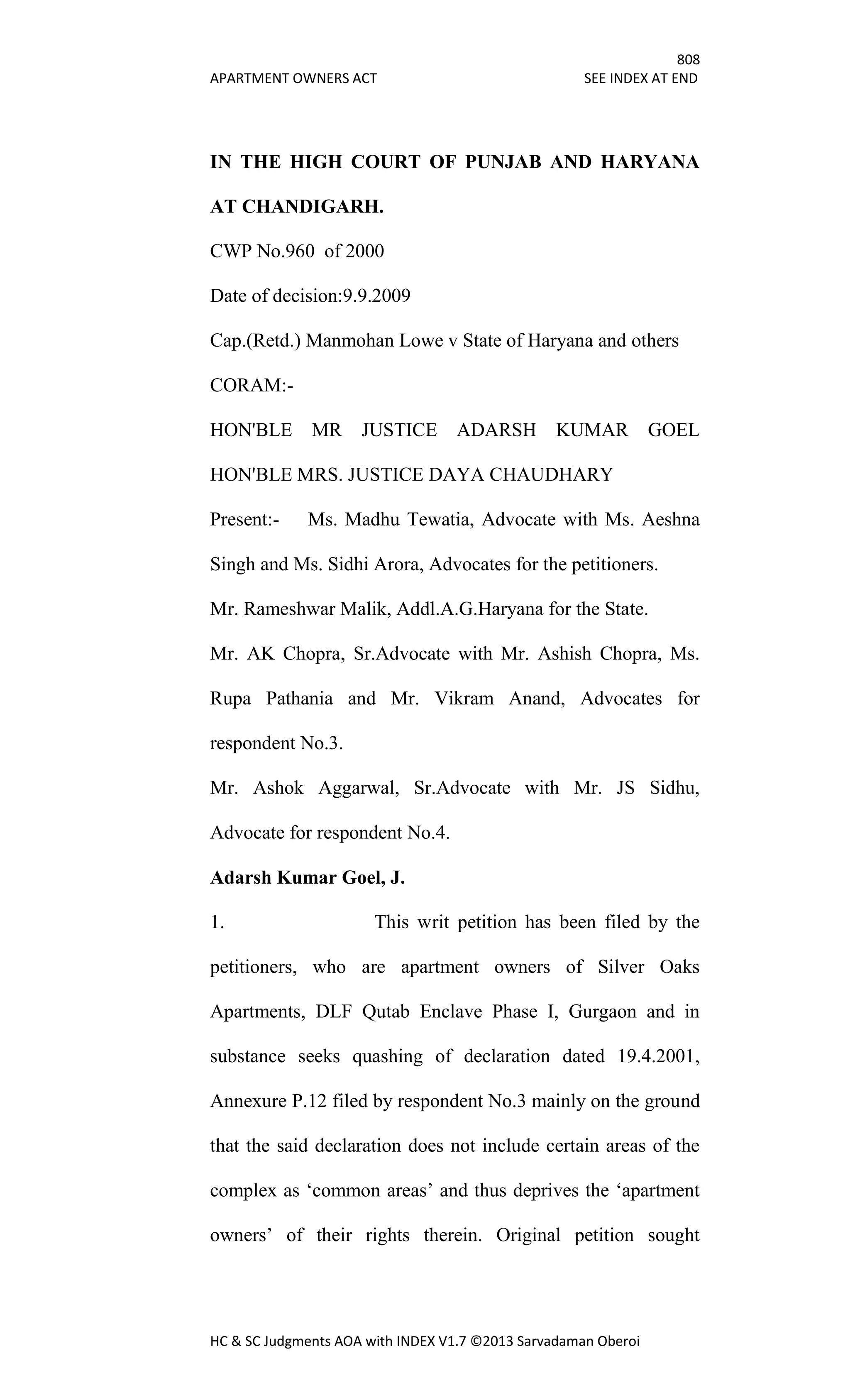 Hc & sc judgments aoa with index v1.7