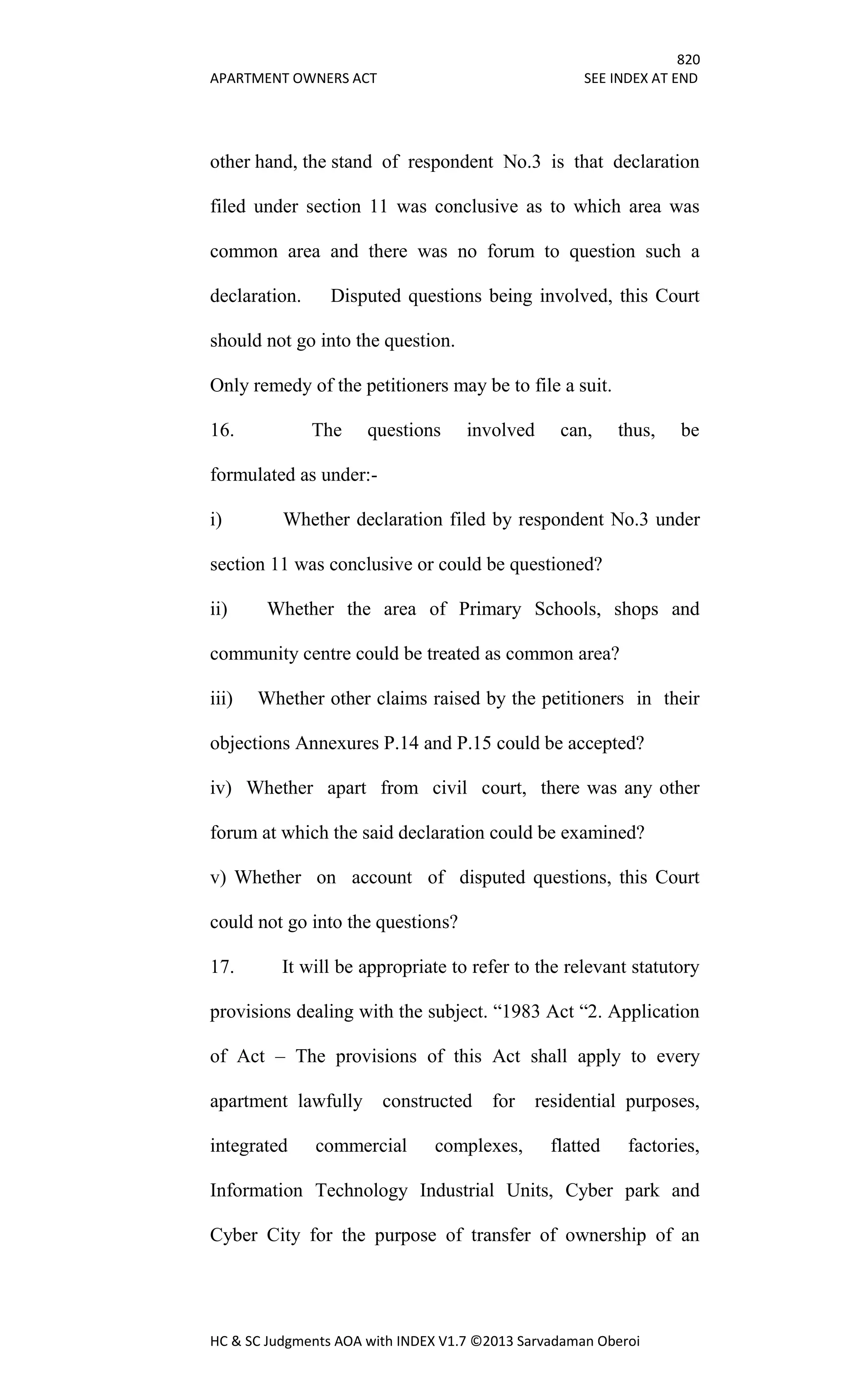 Hc & sc judgments aoa with index v1.7
