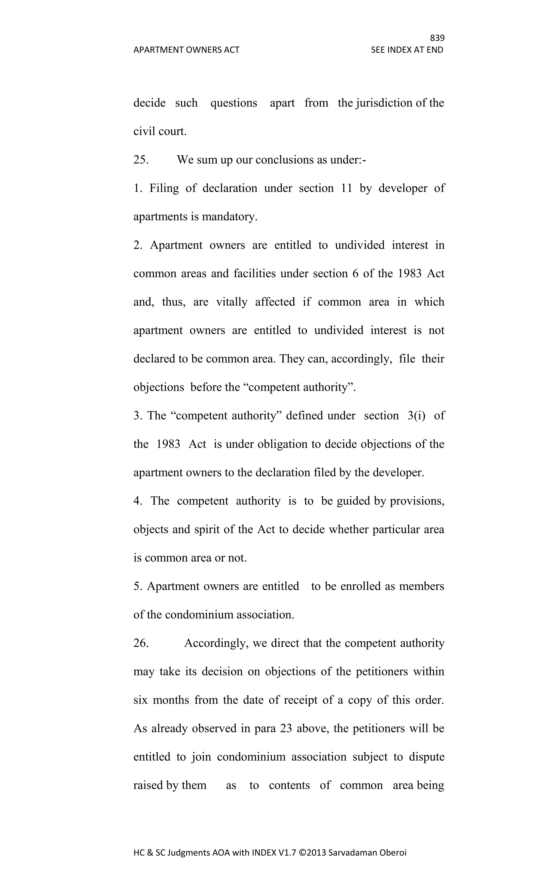 Hc & sc judgments aoa with index v1.7