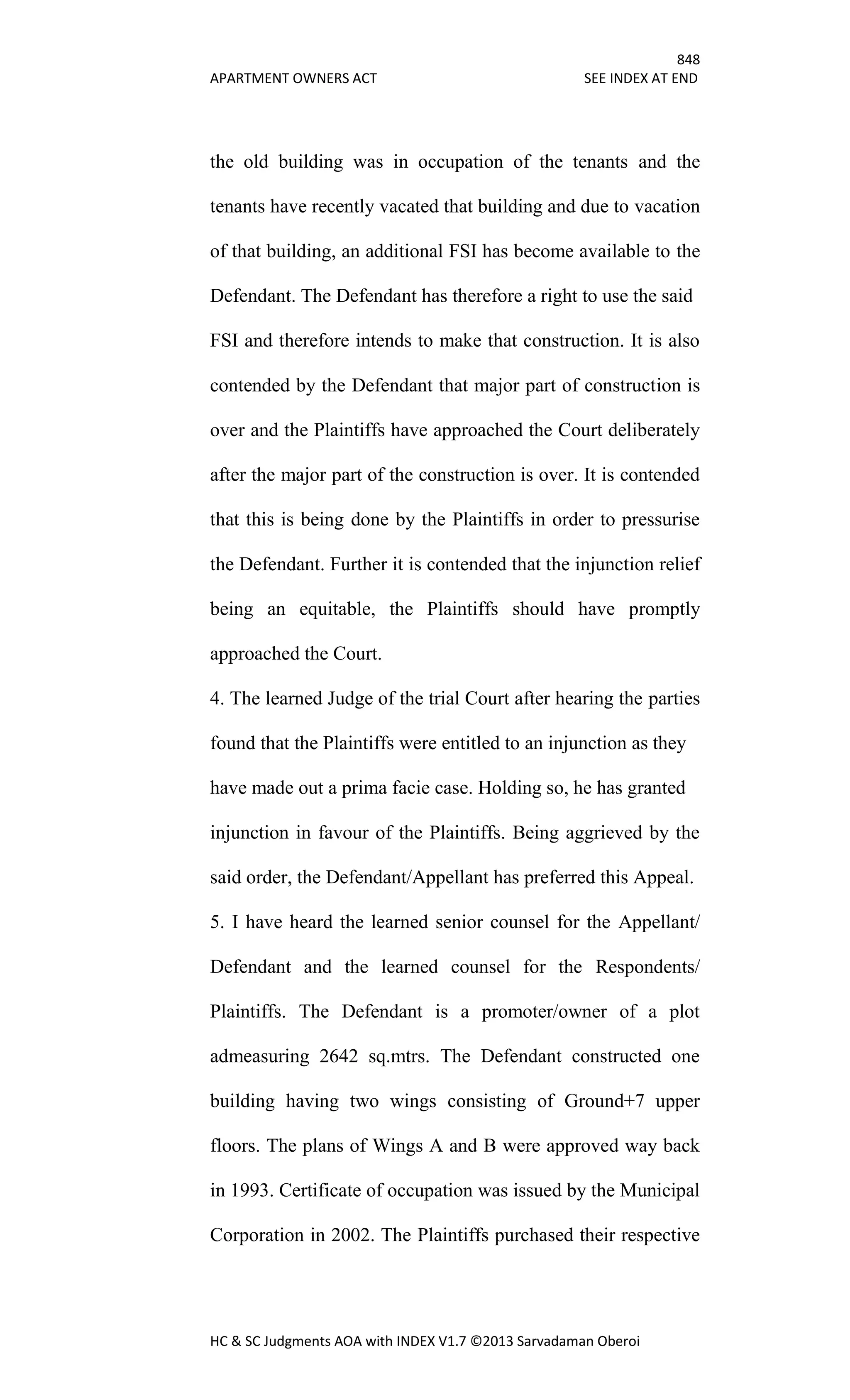 Hc & sc judgments aoa with index v1.7