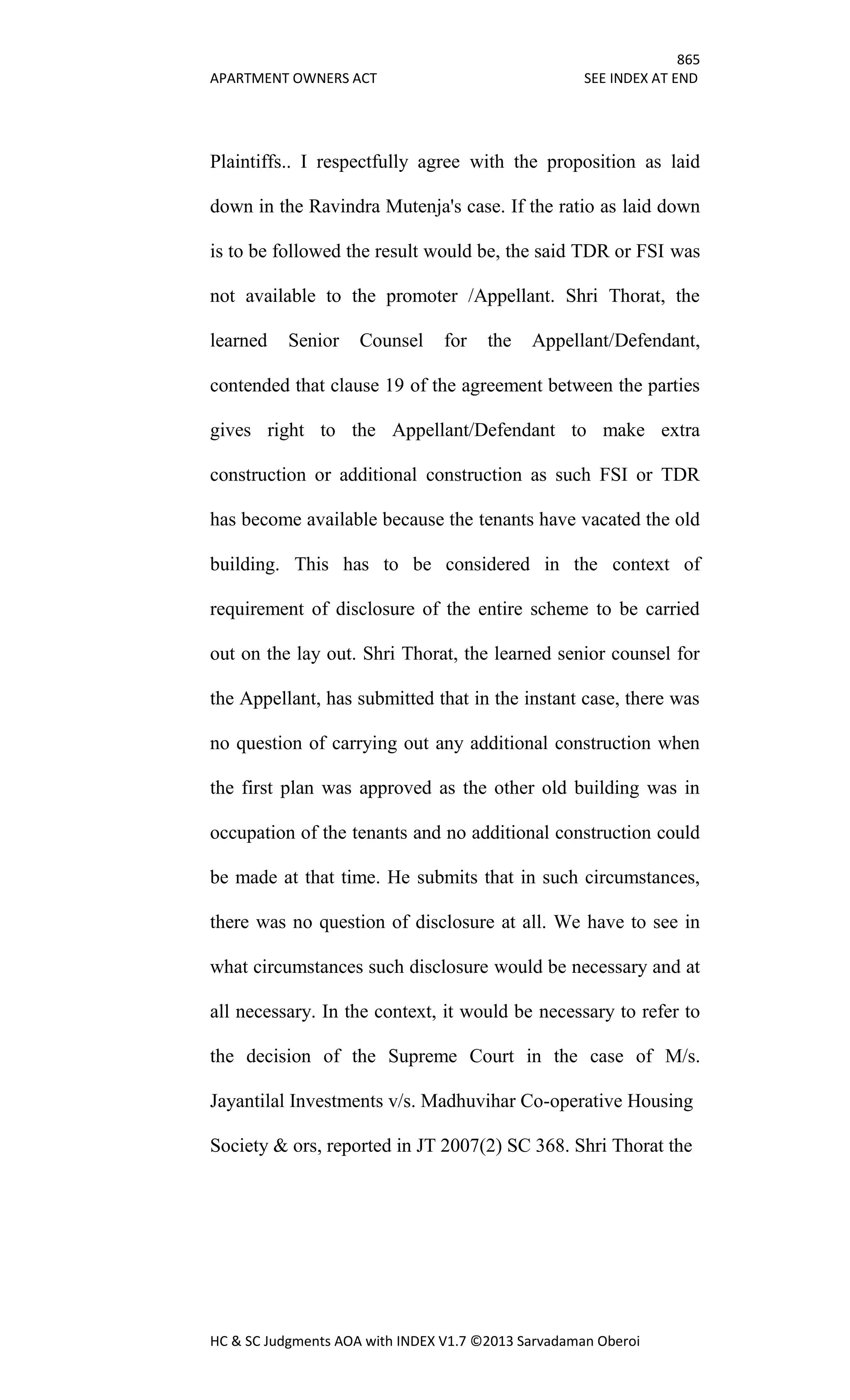 Hc & sc judgments aoa with index v1.7