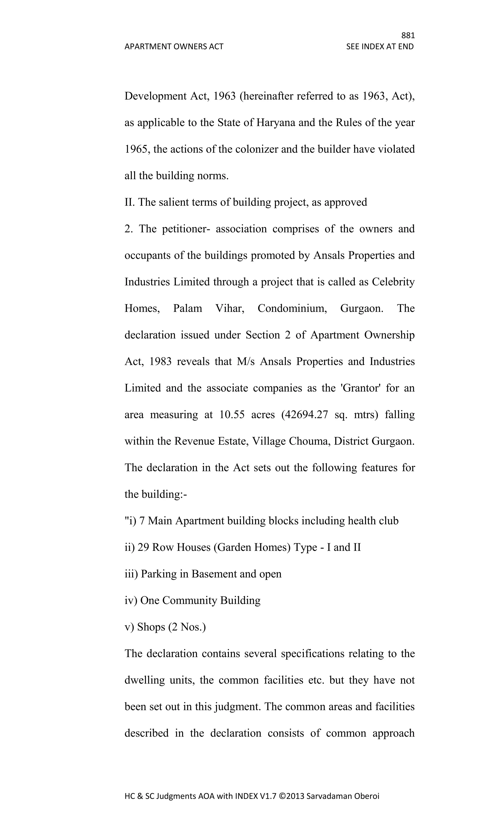 Hc & sc judgments aoa with index v1.7