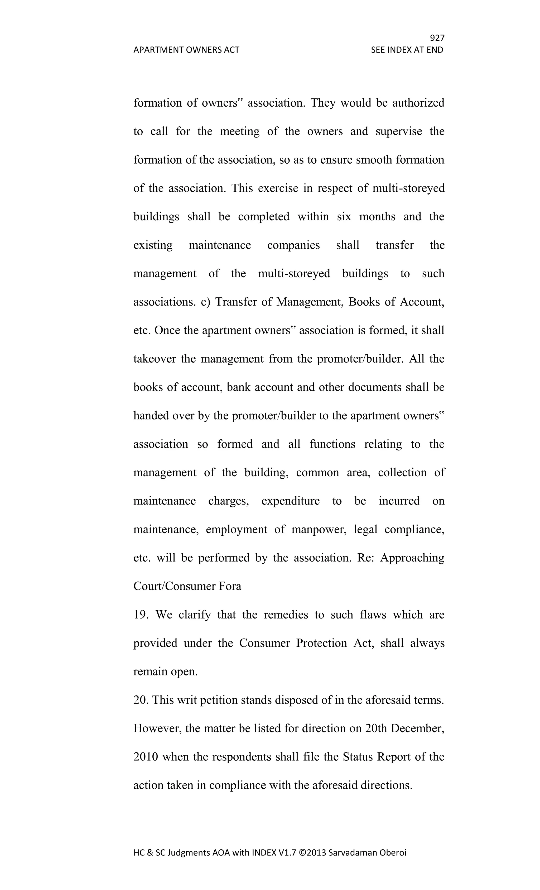 Hc & sc judgments aoa with index v1.7