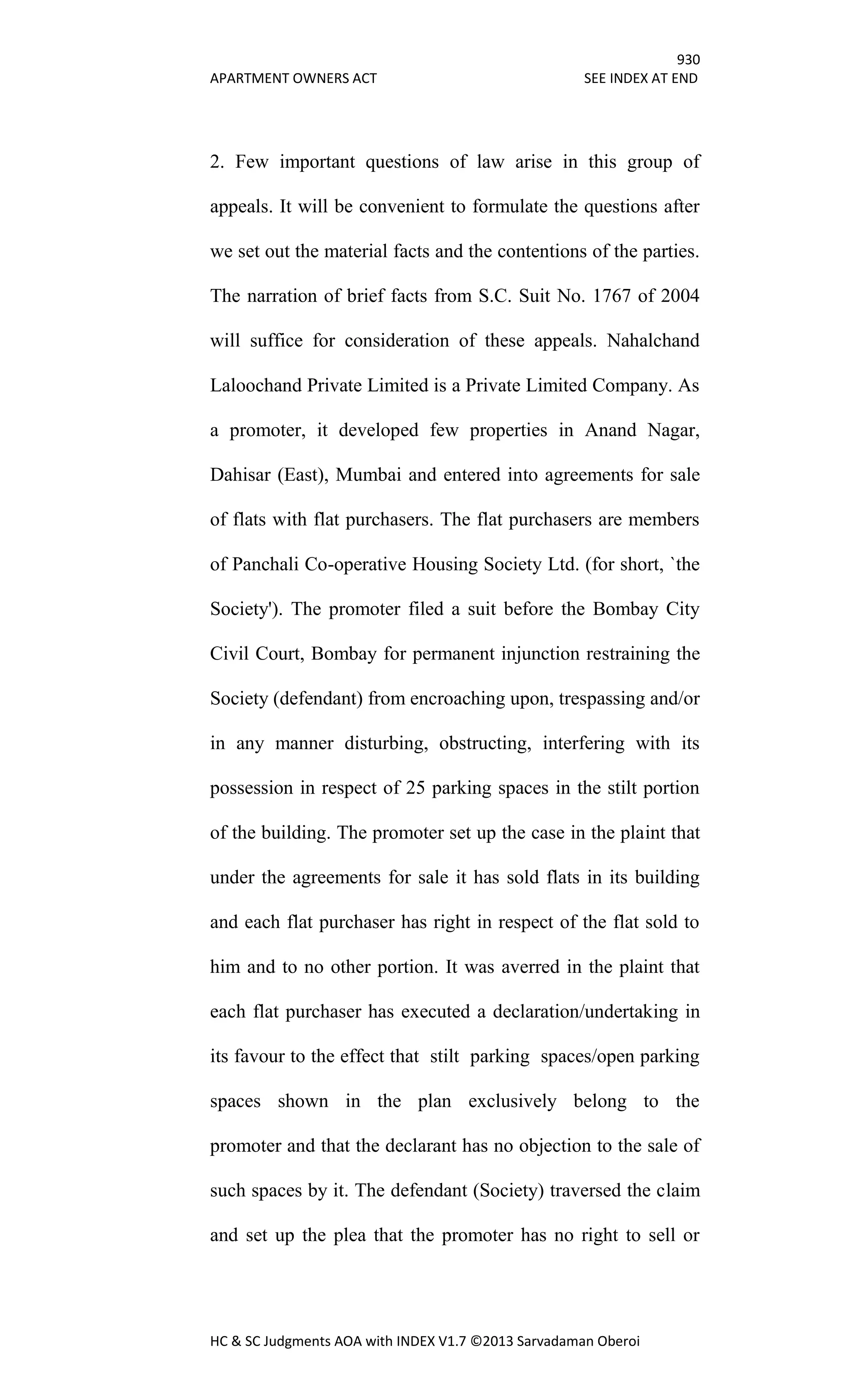 Hc & sc judgments aoa with index v1.7