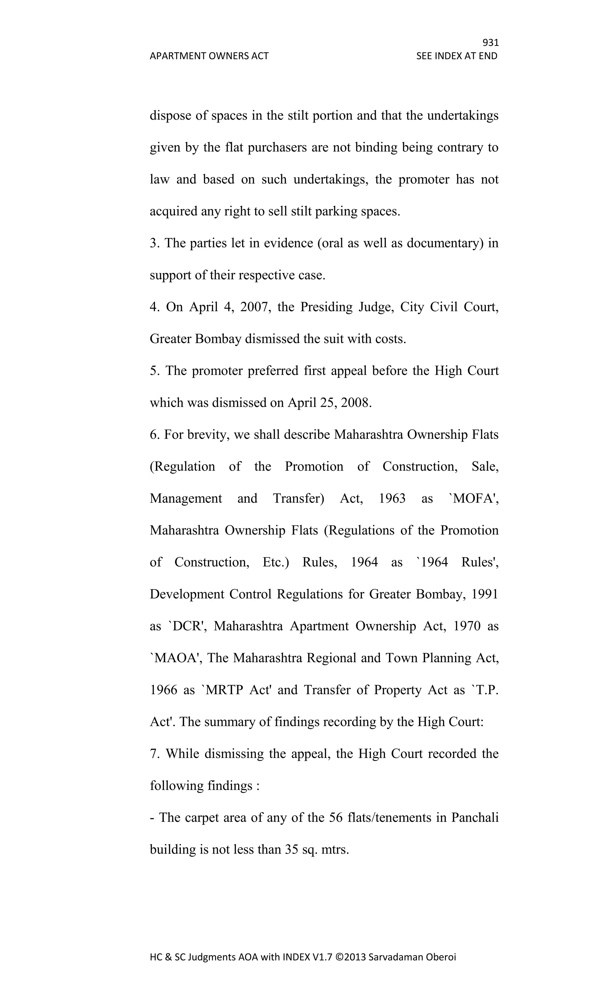 Hc & sc judgments aoa with index v1.7