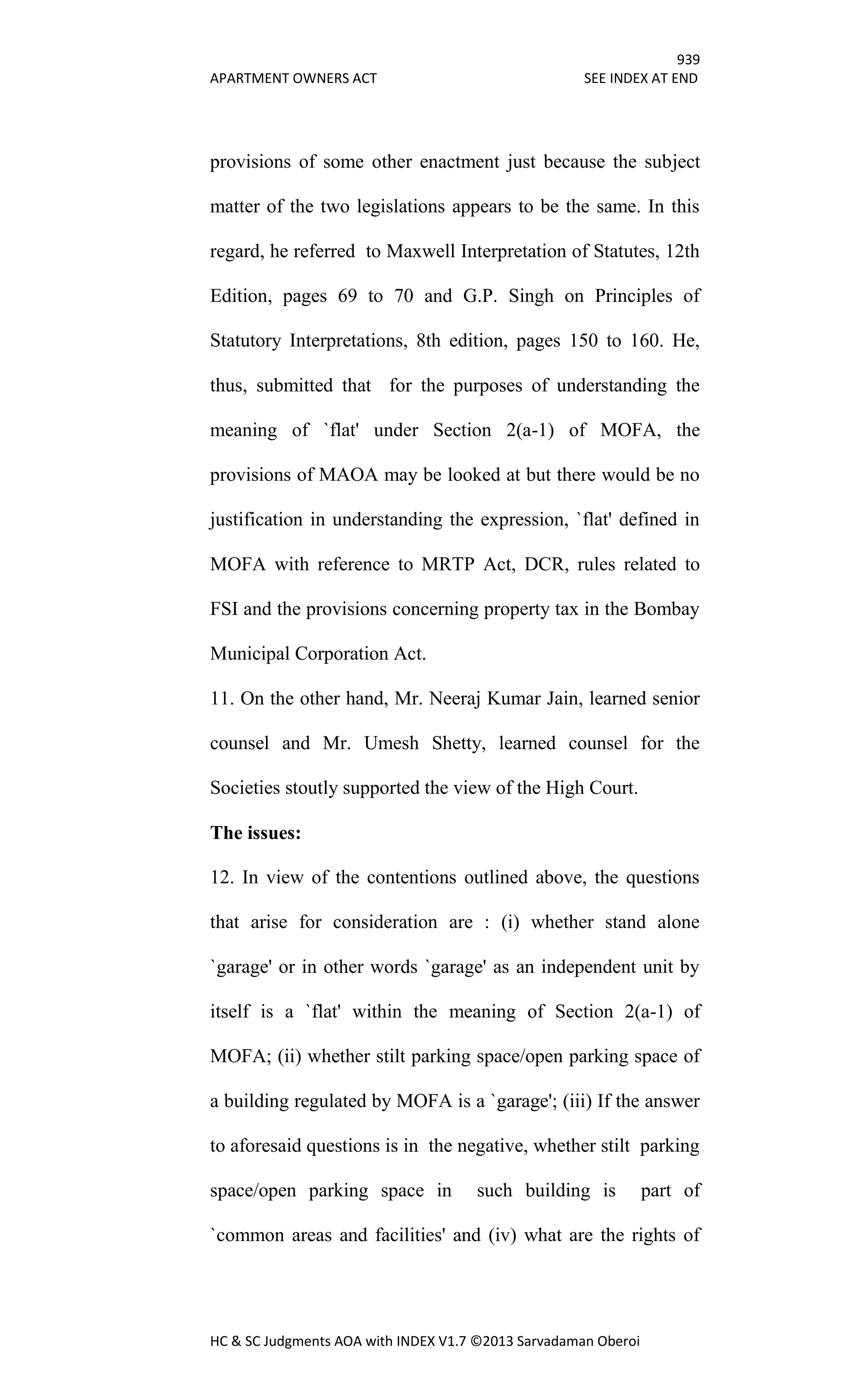 Hc & sc judgments aoa with index v1.7