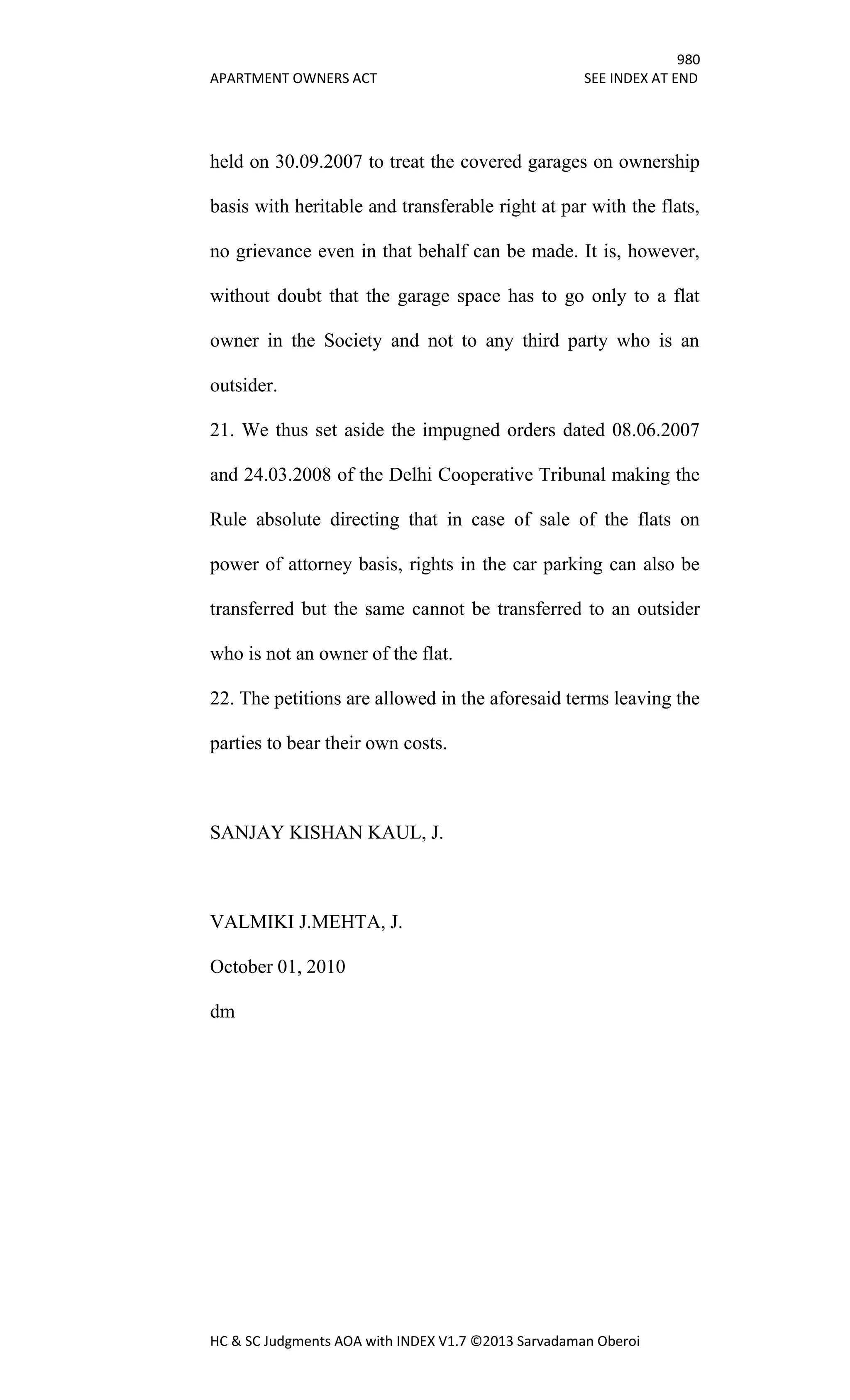Hc & sc judgments aoa with index v1.7