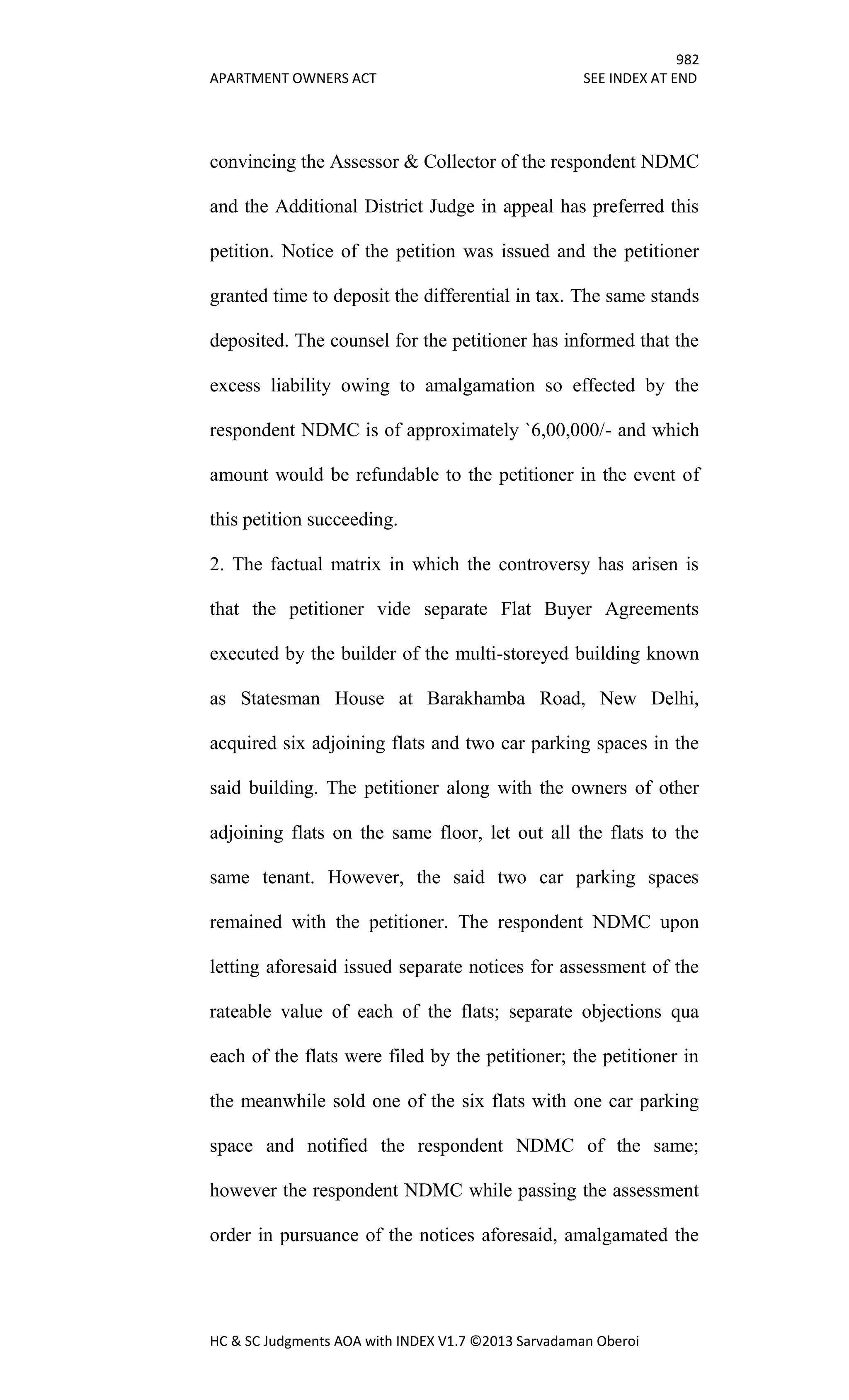 Hc & sc judgments aoa with index v1.7