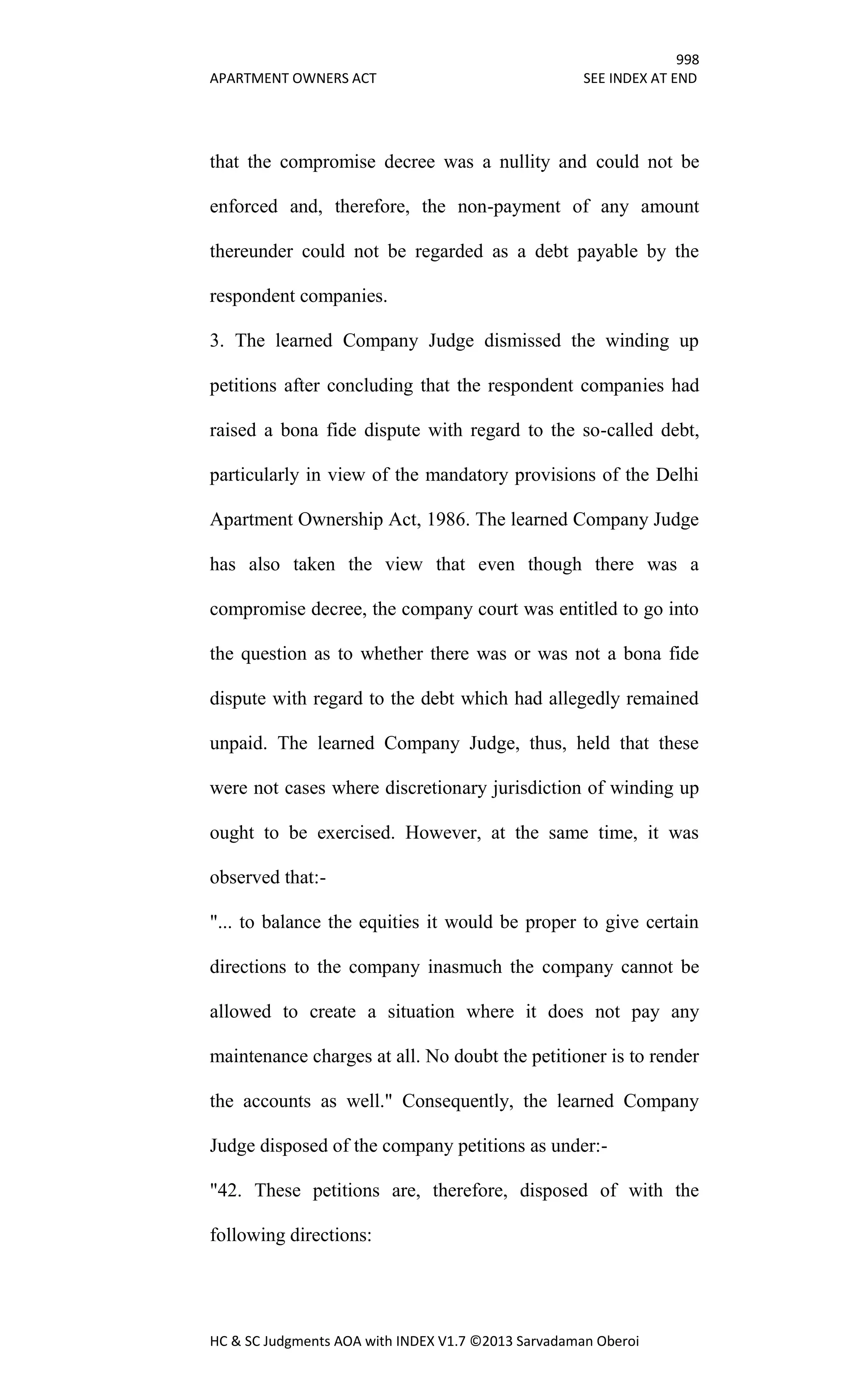 Hc & sc judgments aoa with index v1.7
