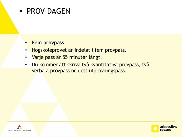 Högskoleprovet