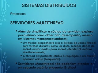 Sistemas Distribuídos - Aula 3