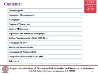 Monographs of Herbal Drugs Study in British Herbal Pharmacopoeia and ...