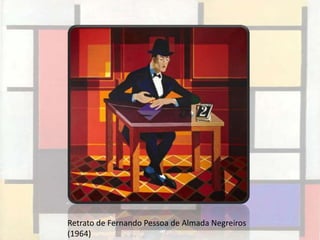 Retrato de Fernando Pessoa de Almada Negreiros
(1964)
 