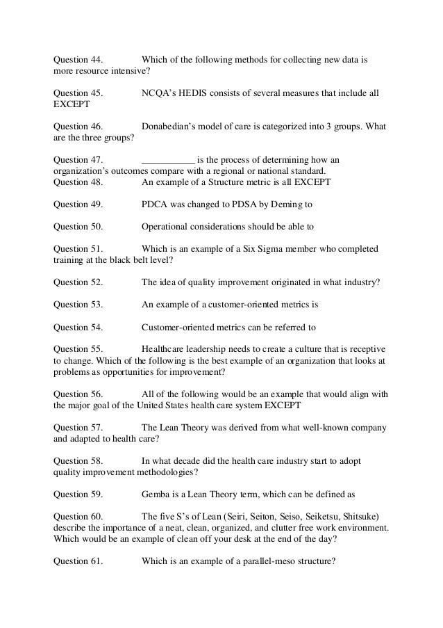 Hca 375 final exam (100 question)