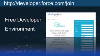 http://developer.force.com/join

Free Developer
Environment

 