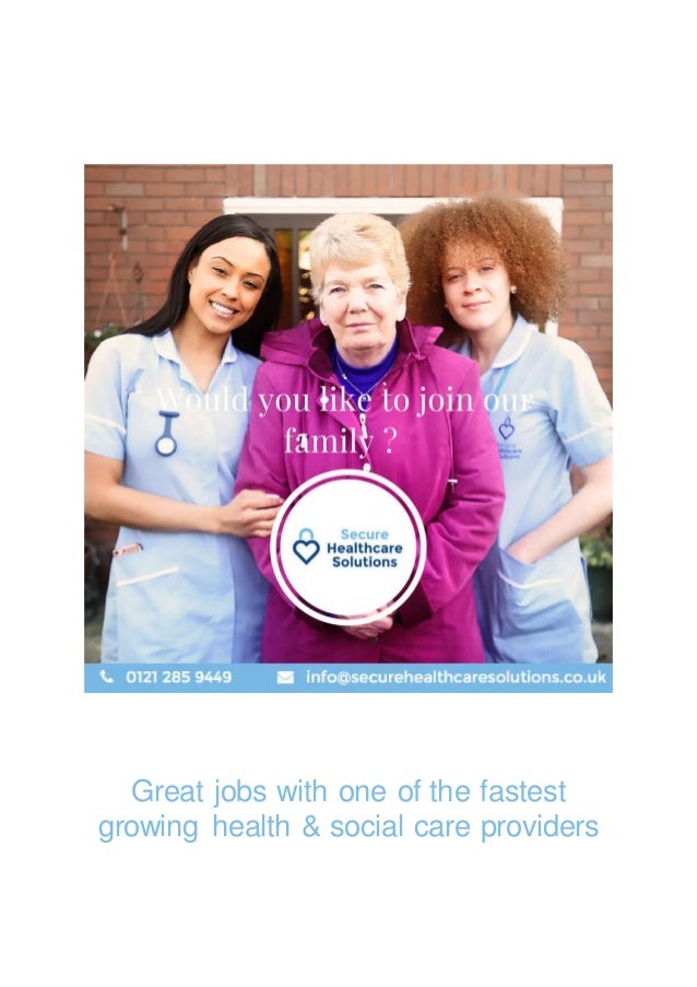 Healthcare Assistant &amp; Social Worker Job Opportunities