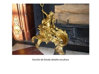 Concílio de Estudo detalhe escultura
 