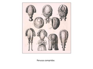 Perucas compridas
 