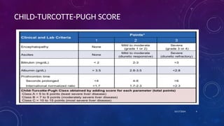 CHILD-TURCOTTE-PUGH SCORE
10/17/2024 4
 