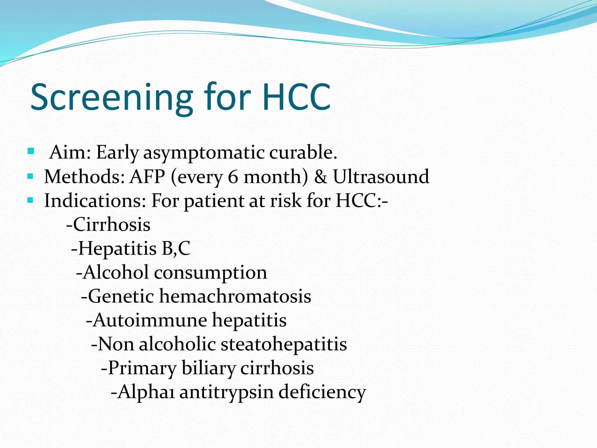 Hepatocellular carcinoma | PPTX