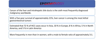 Hepatocellular carcinoma: clinical feature.pptx