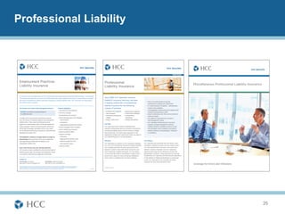 Professional Liability




                         25
 