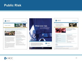 Public Risk




              31
 