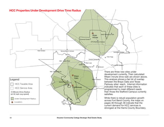 Hcc Alief Hayes Campus Map Houston Community College Strategic Real Estate Study Houston, Texas