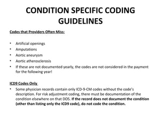 HCC CODING training manual | PPT