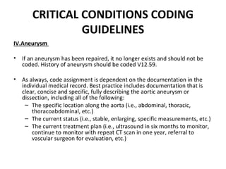 HCC CODING training manual | PPT