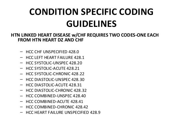 Hcc Coding Example Charts