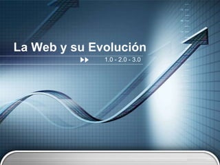 LOGO
La Web y su Evolución
1.0 - 2.0 - 3.0
 