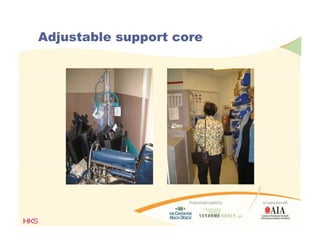 Adjustable support core
 