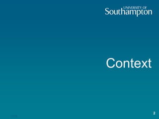 Context


                 2
CITE
 
