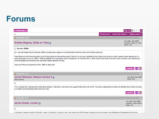 Forums
 