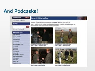 And Podcasks!
 