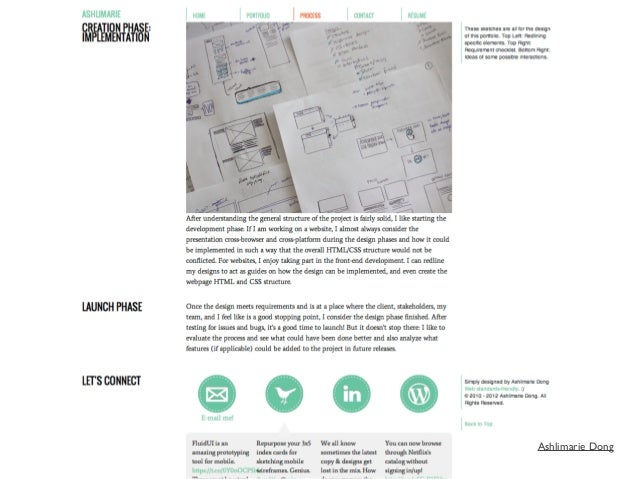 examples of professional portfolios