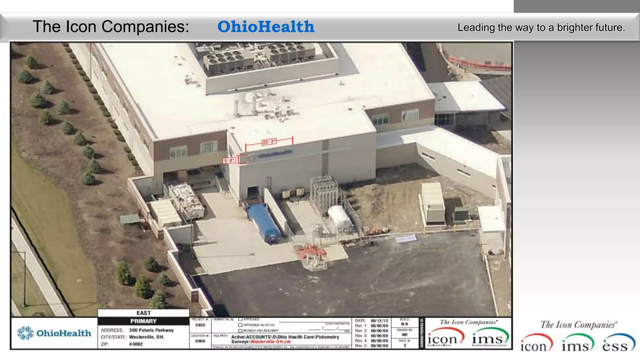 The Icon Companies:   OhioHealth   Leading the way to a brighter future.
 