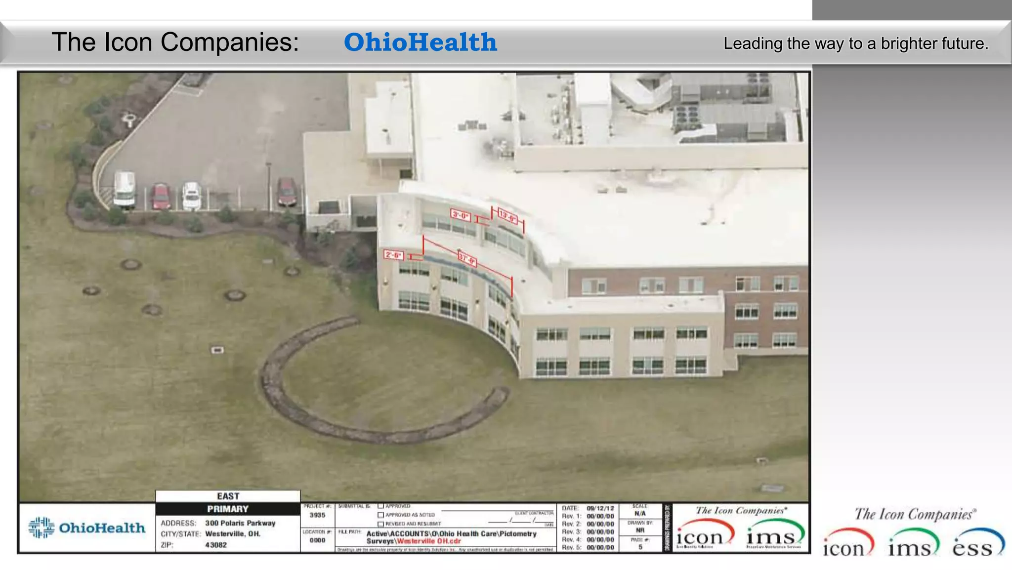 The Icon Companies:   OhioHealth   Leading the way to a brighter future.
 