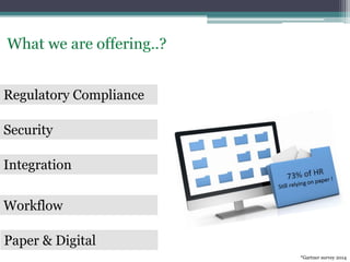 *Gartner survey 2014
 